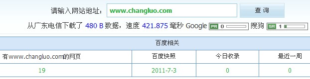 惊心动魄的网站排名查询结果
